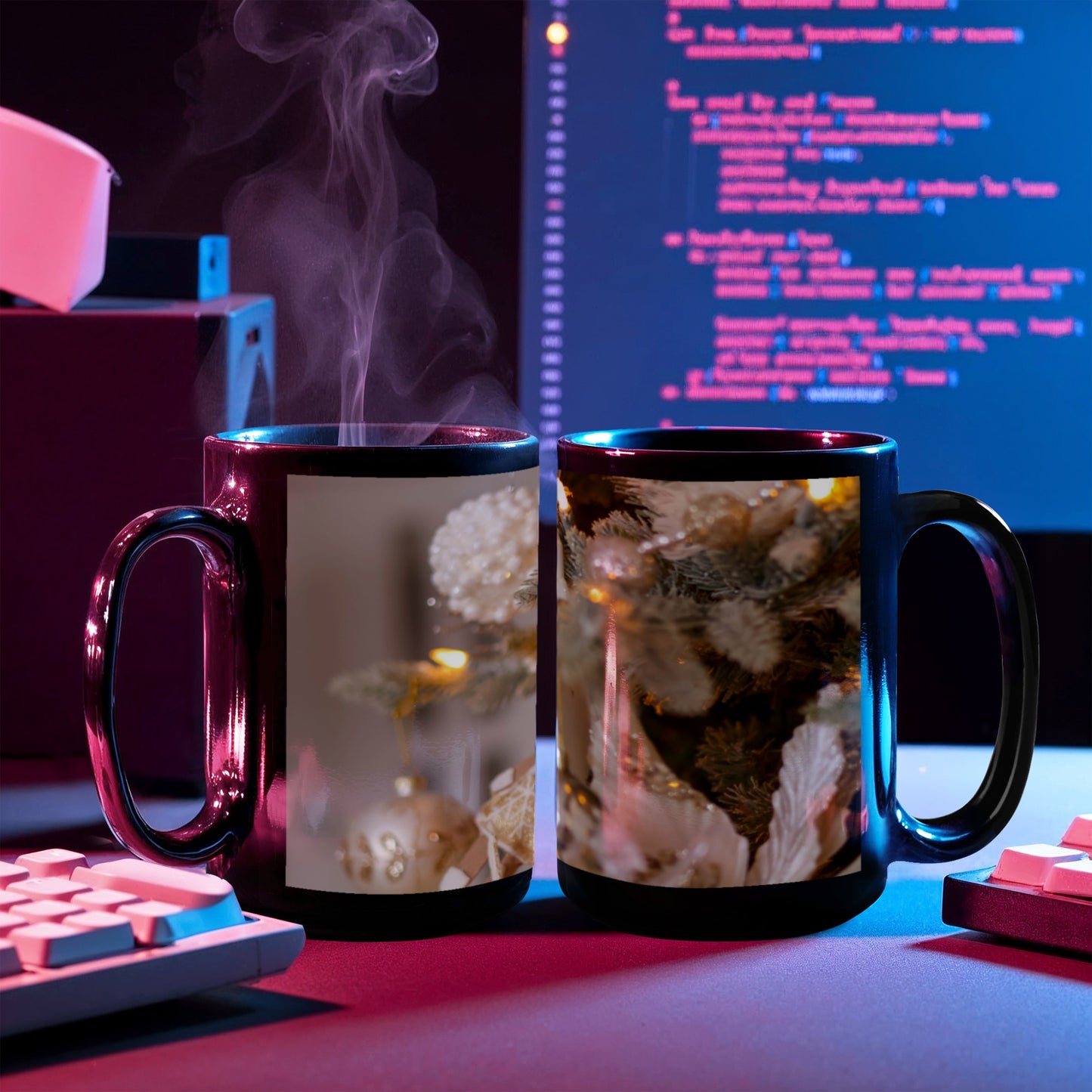 “Handcrafted Ceramic Mug – Perfect Personalized Coffee Gift”